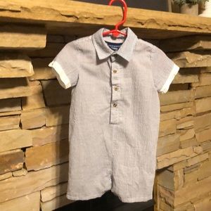 Andy & Evan boys one piece Romper